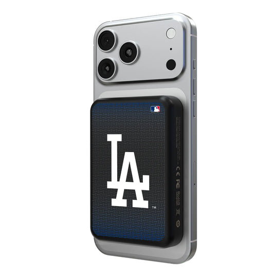 LA Dodgers Linen Wireless Mag Power Bank