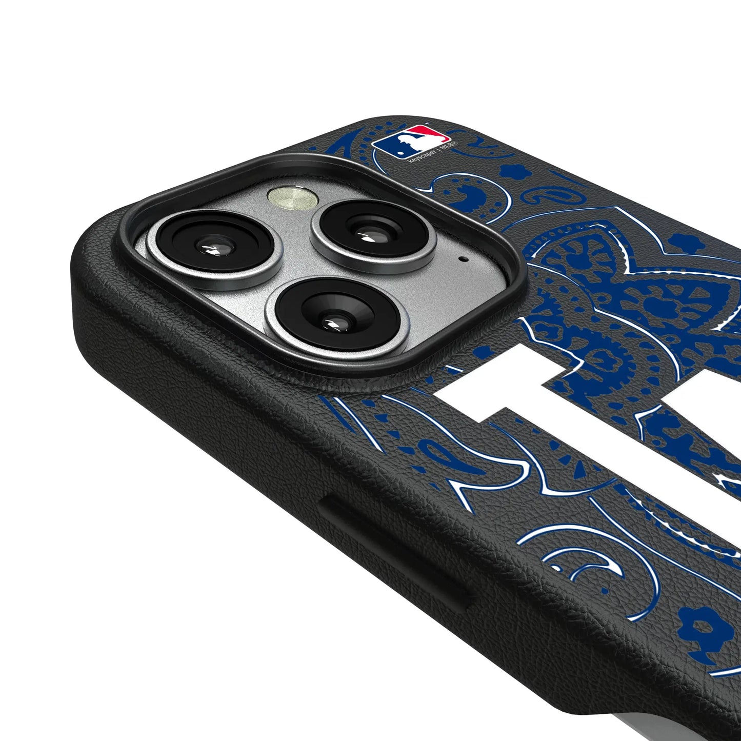 LA Dodgers Paisley MagSafe Compatible Phone Case for Apple iPhone