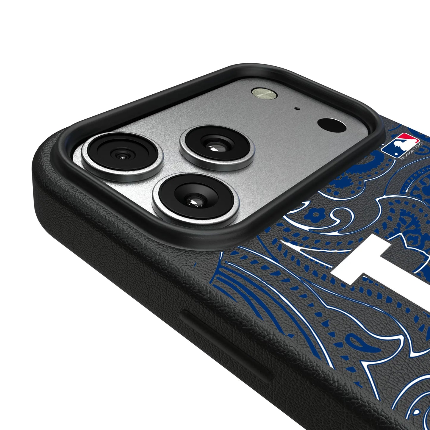 LA Dodgers Paisley MagSafe Compatible Phone Case for Apple iPhone