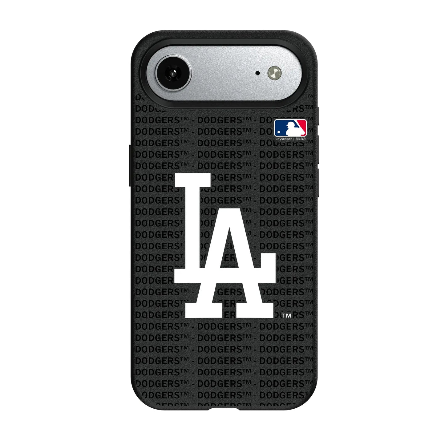 LA Dodgers Text Backdrop MagSafe Compatible Phone Case for Apple iPhone