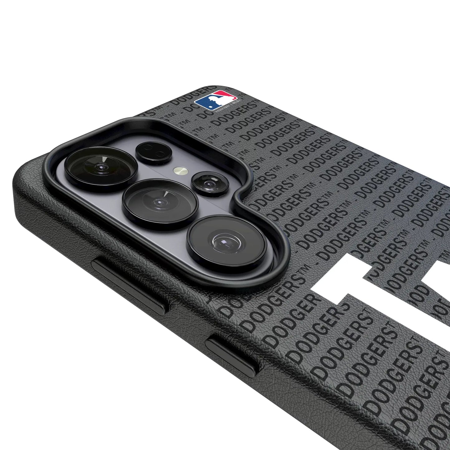 LA Dodgers Text Backdrop MagSafe Compatible Phone Case for Samsung Galaxy