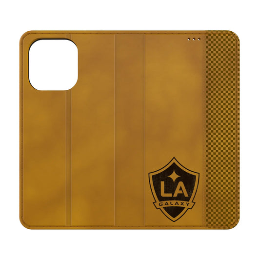 LA Galaxy Burn Folio Phone Case for Apple iPhone