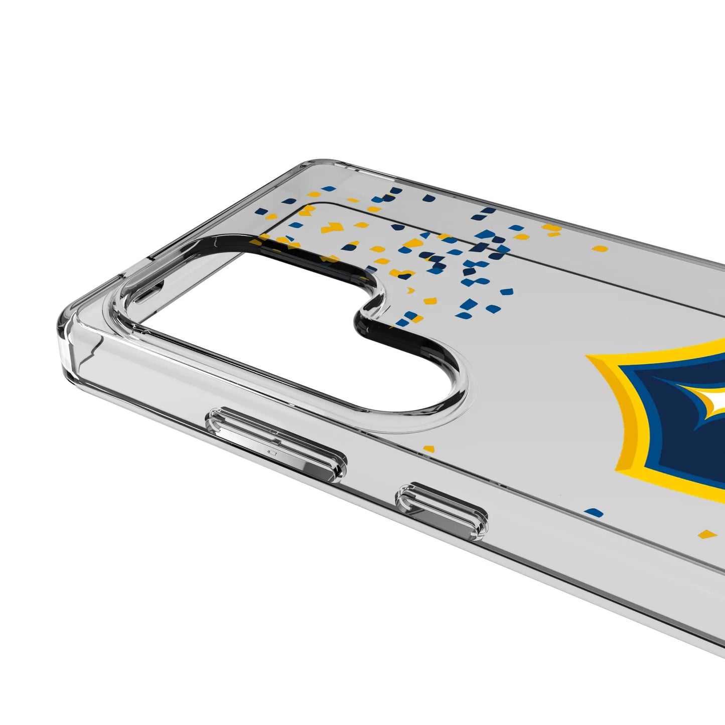 LA Galaxy Confetti Clear Phone Case for Samsung Galaxy
