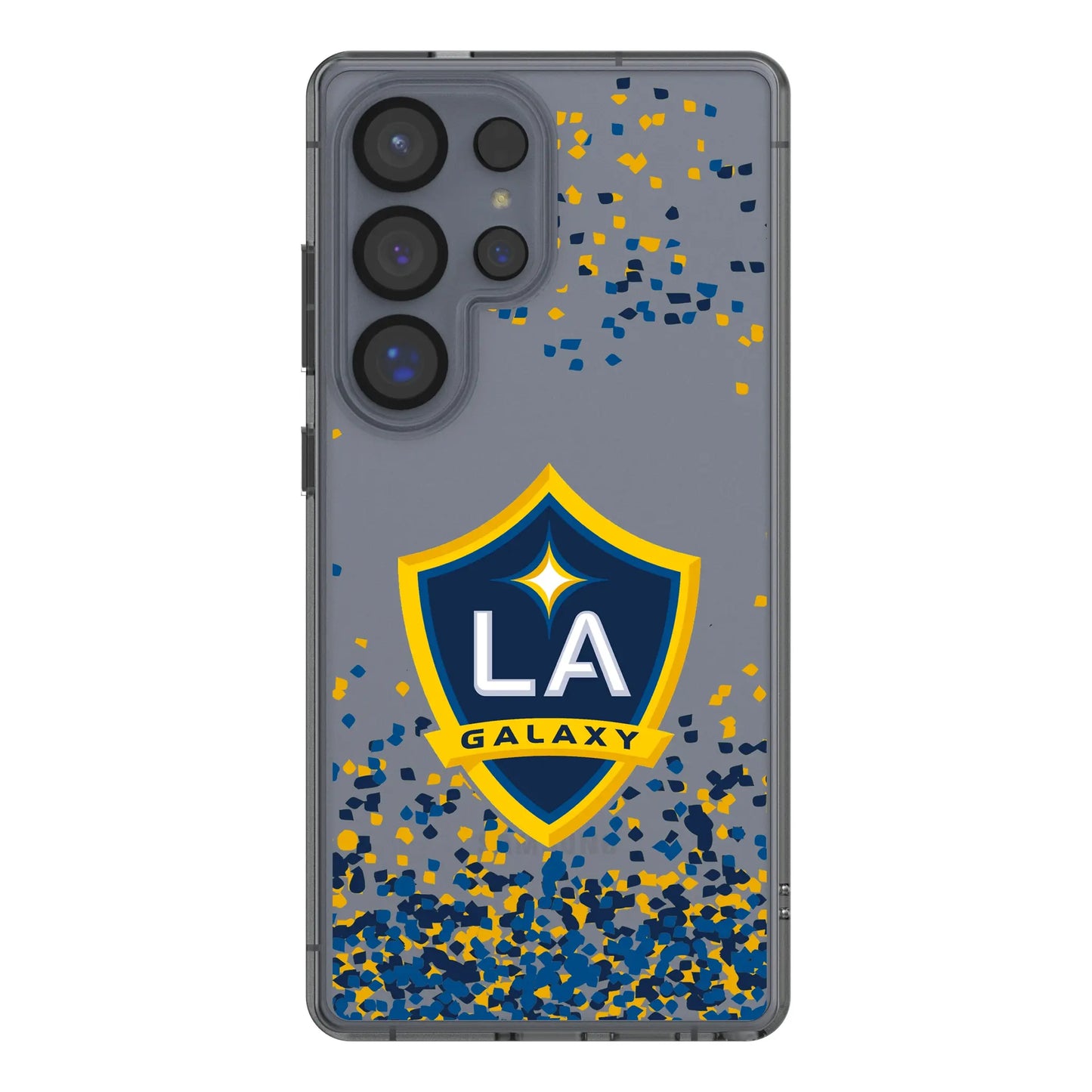 LA Galaxy Confetti Clear Phone Case for Samsung Galaxy