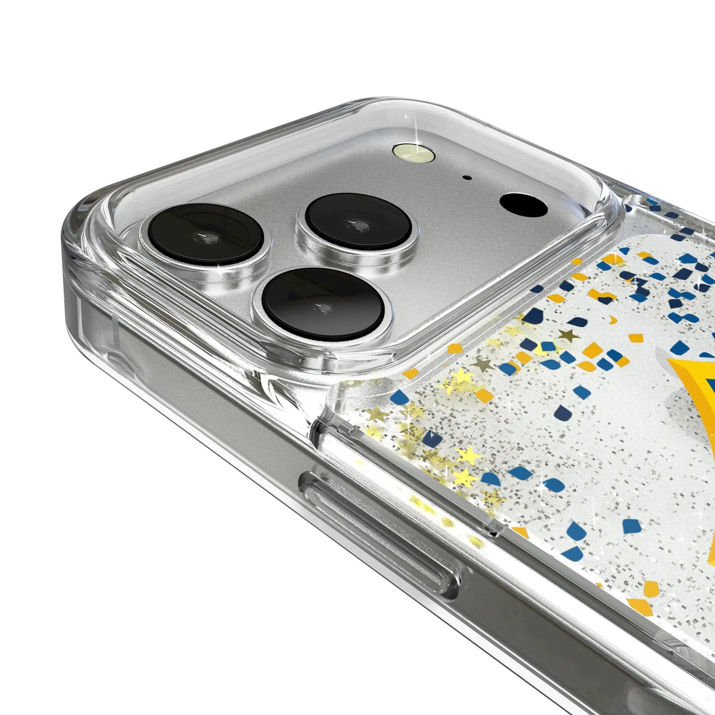 LA Galaxy Confetti Glitter Phone Case for Apple iPhone