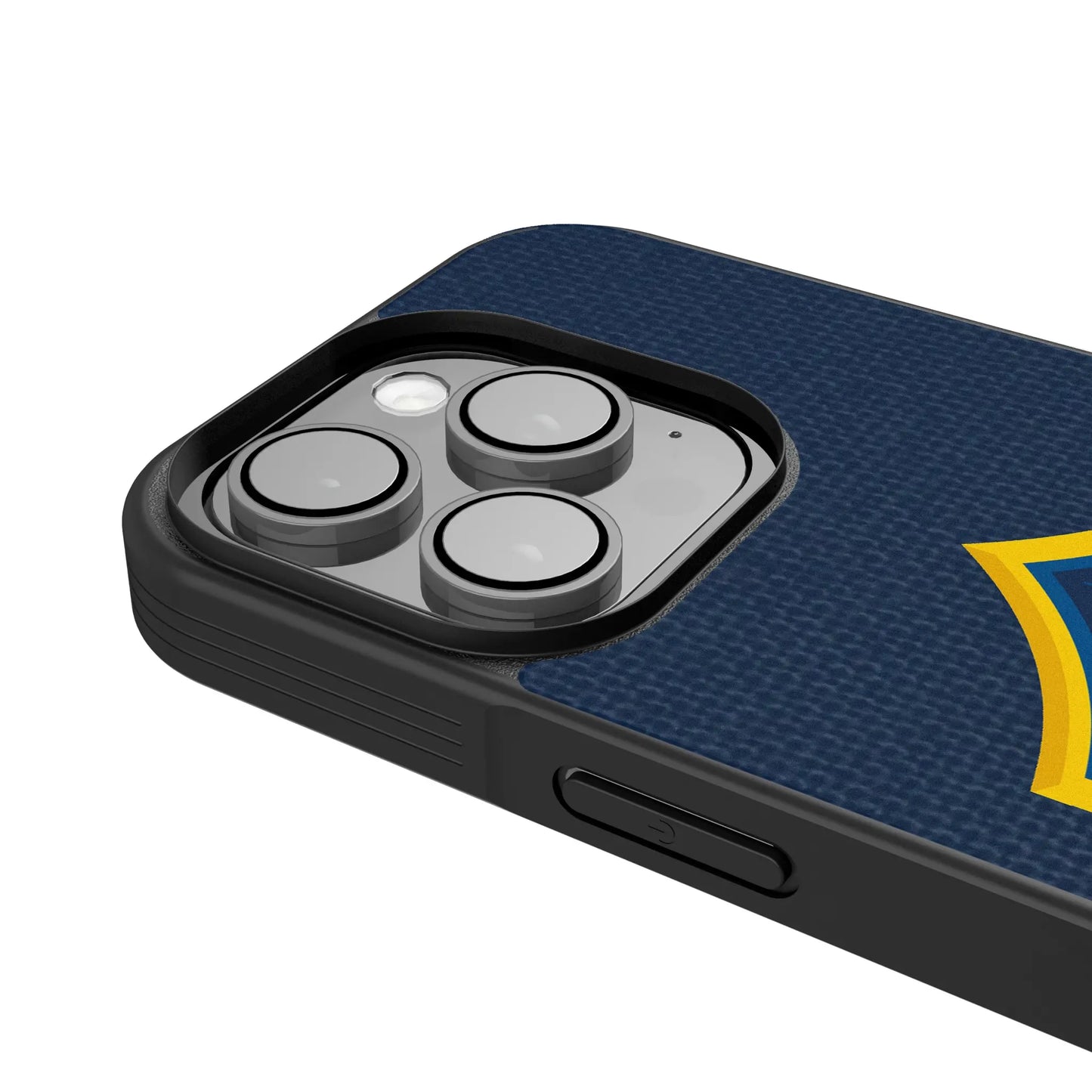 LA Galaxy Diagonal Stripe Bump Phone Case for Apple iPhone