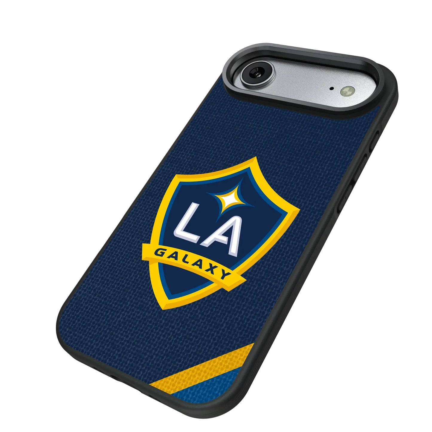 LA Galaxy Diagonal Stripe Bump Phone Case for Apple iPhone