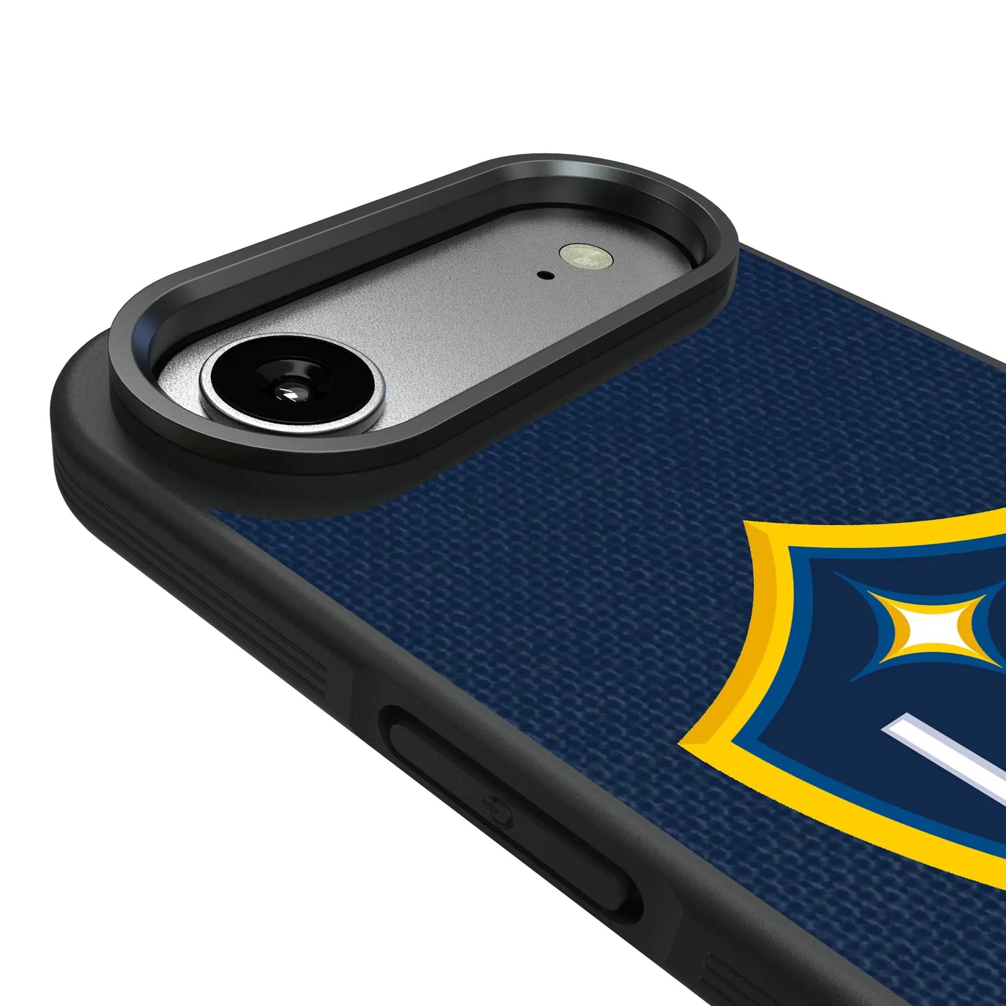 LA Galaxy Diagonal Stripe Bump Phone Case for Apple iPhone