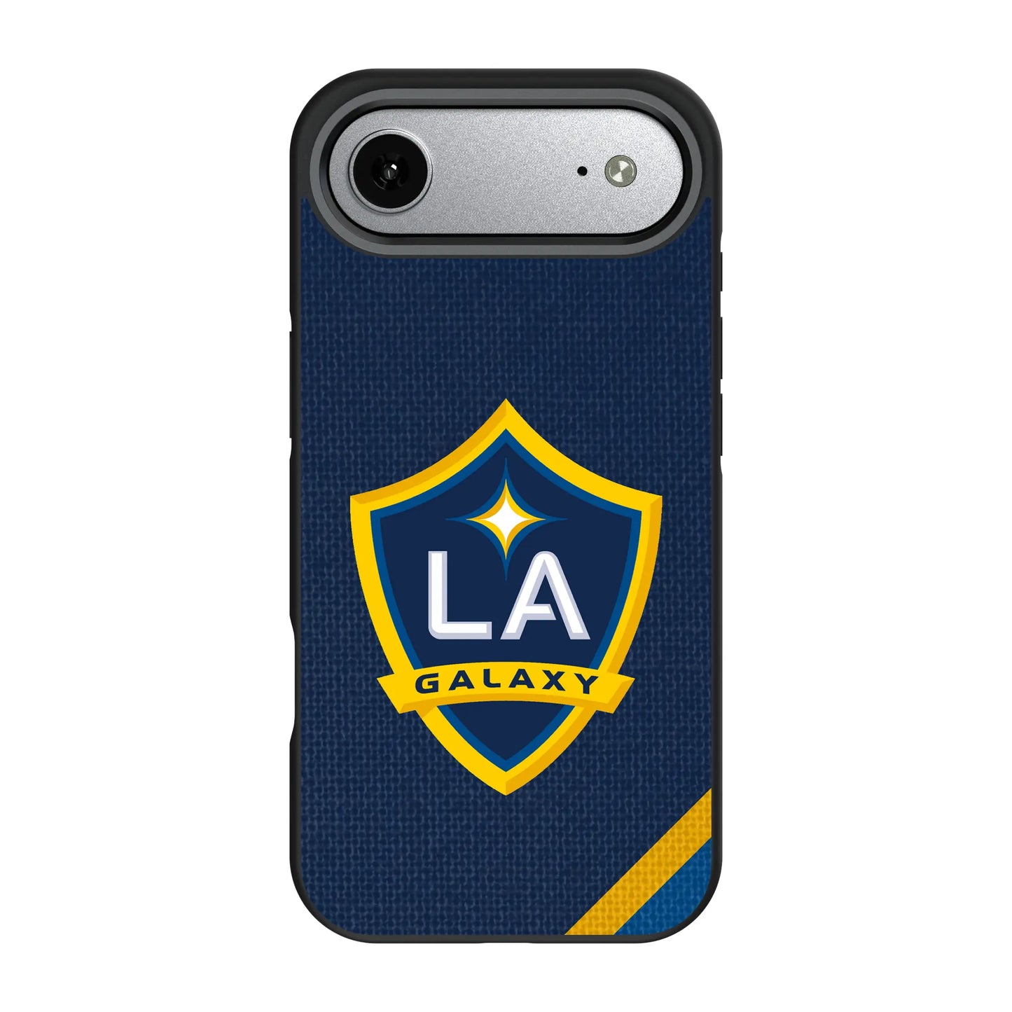 LA Galaxy Diagonal Stripe Bump Phone Case for Apple iPhone