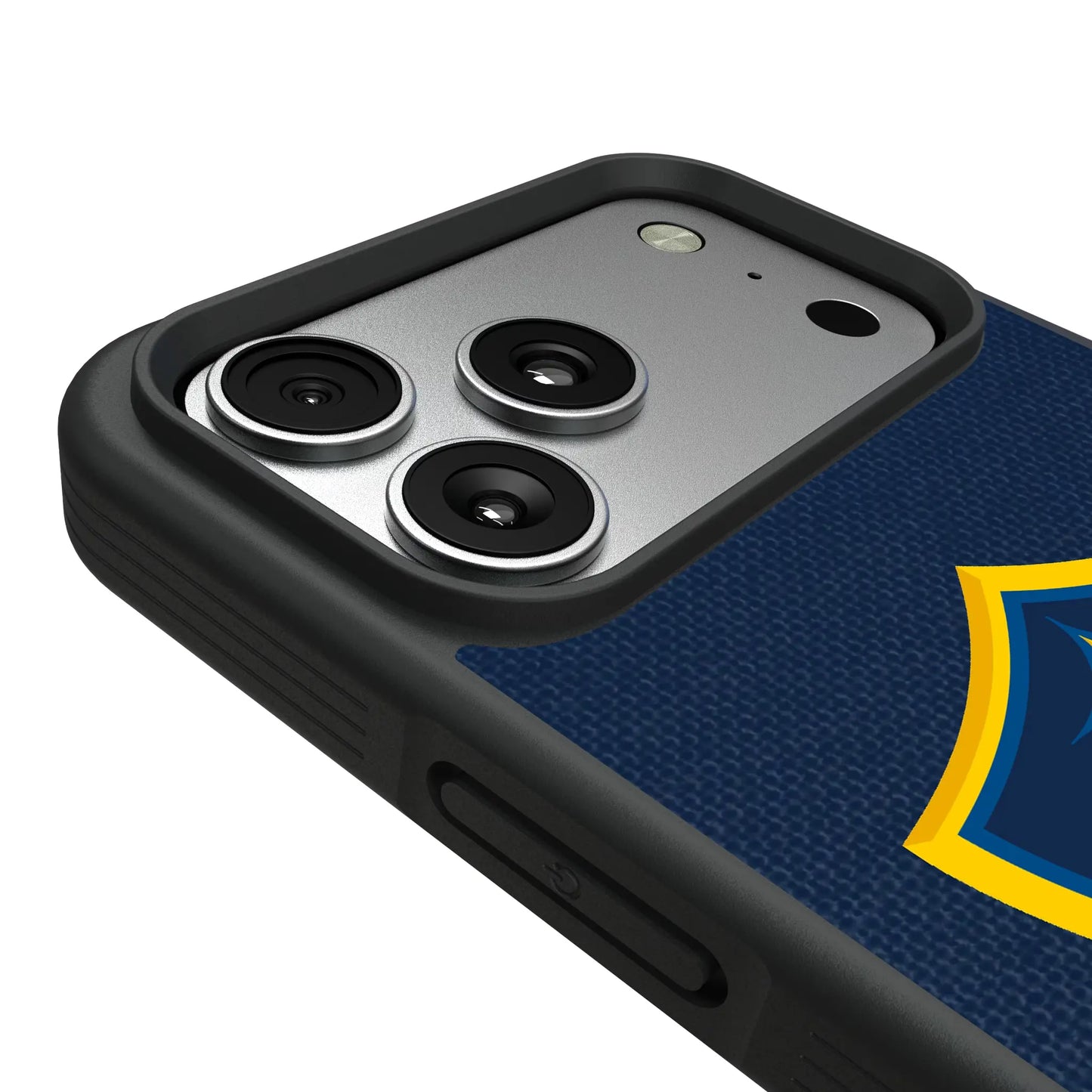 LA Galaxy Diagonal Stripe Bump Phone Case for Apple iPhone