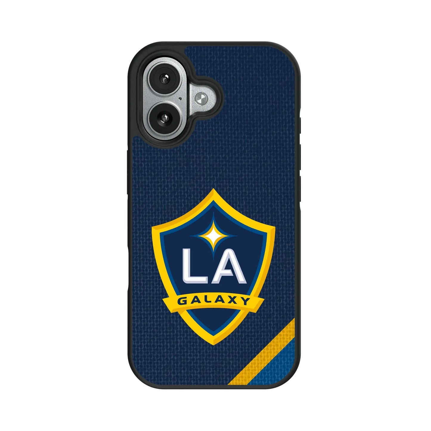 LA Galaxy Diagonal Stripe Bump Phone Case for Apple iPhone