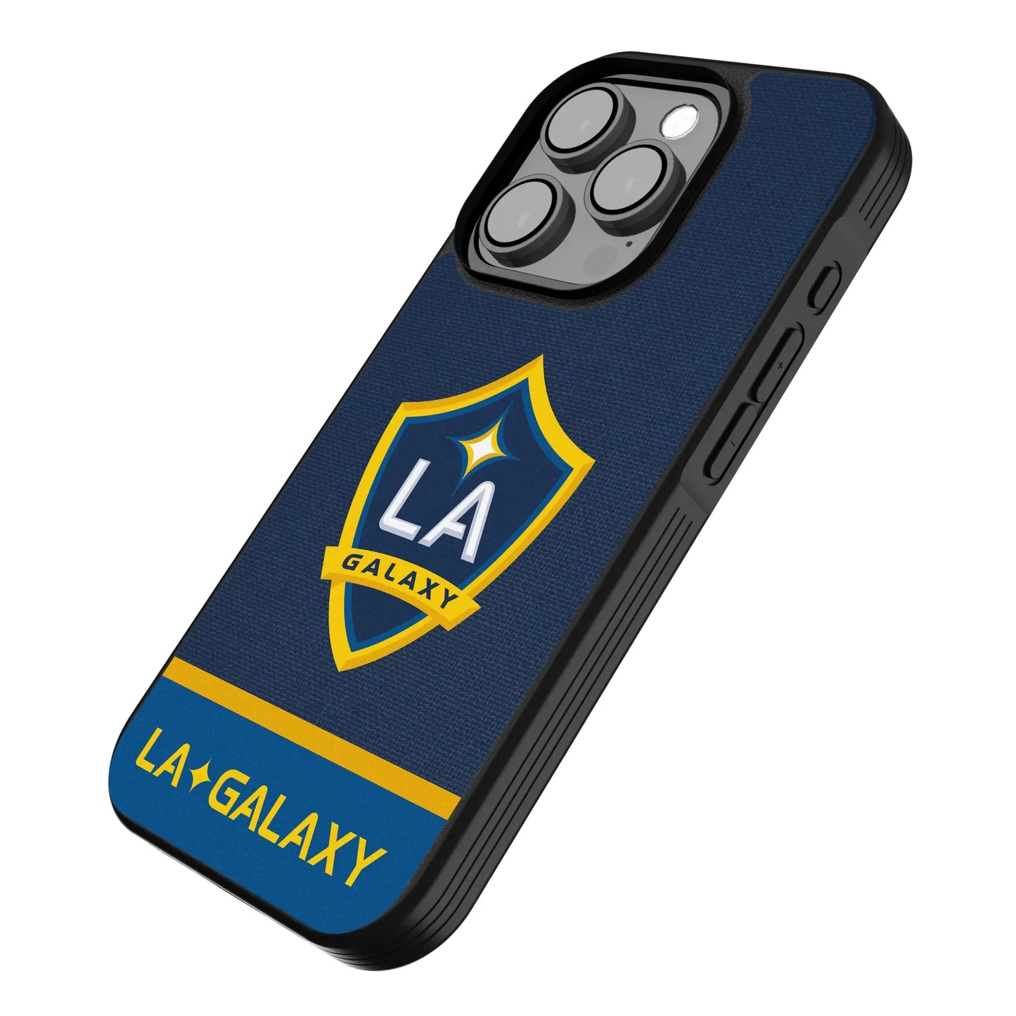 LA Galaxy Endzone Solid Bump Phone Case for Apple iPhone