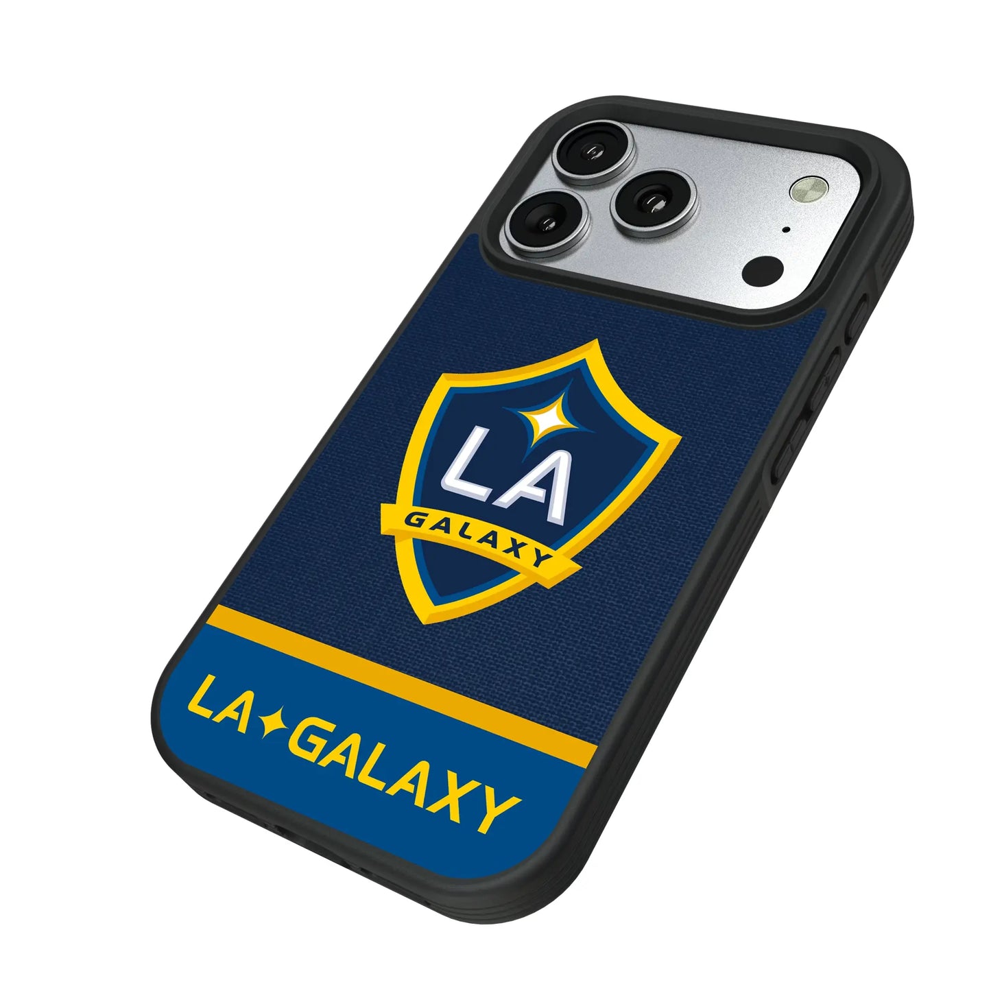 LA Galaxy Endzone Solid Bump Phone Case for Apple iPhone
