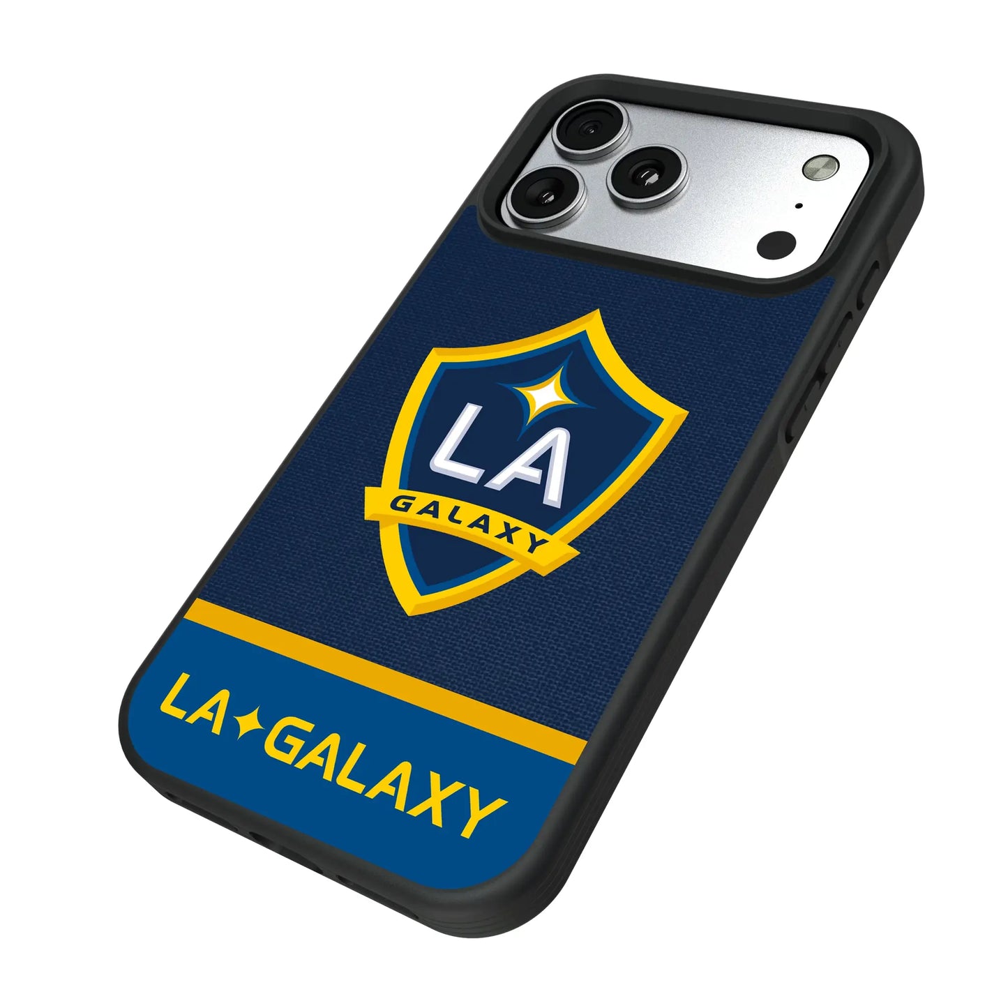 LA Galaxy Endzone Solid Bump Phone Case for Apple iPhone