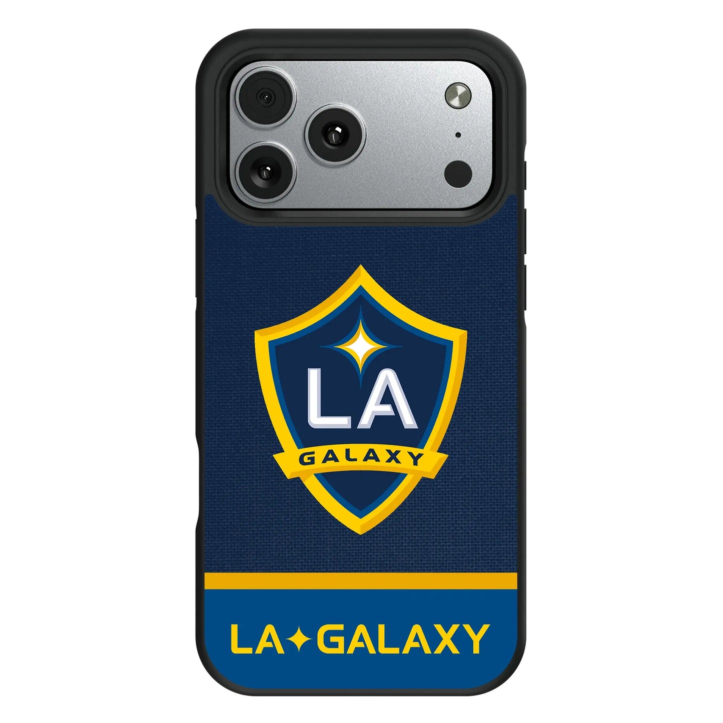 LA Galaxy Endzone Solid Bump Phone Case for Apple iPhone