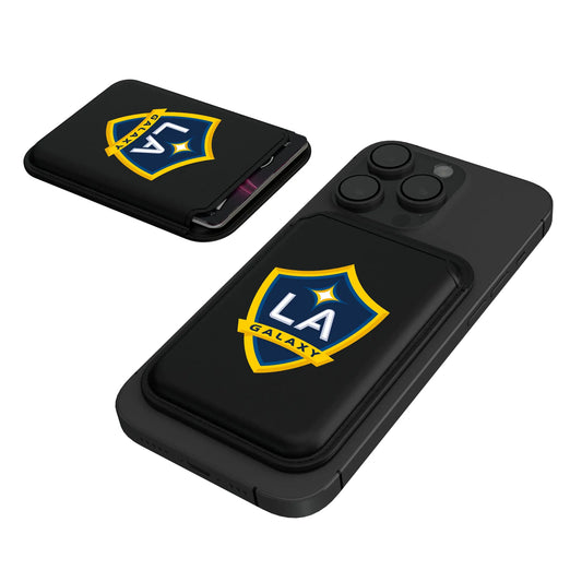 LA Galaxy Insignia Black Magnetic Credit Card Wallet