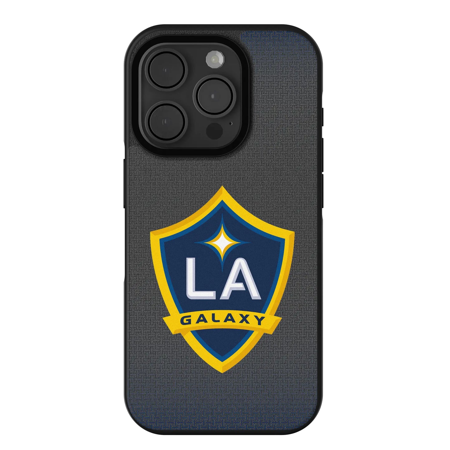 LA Galaxy Linen Bump Phone Case for Apple iPhone