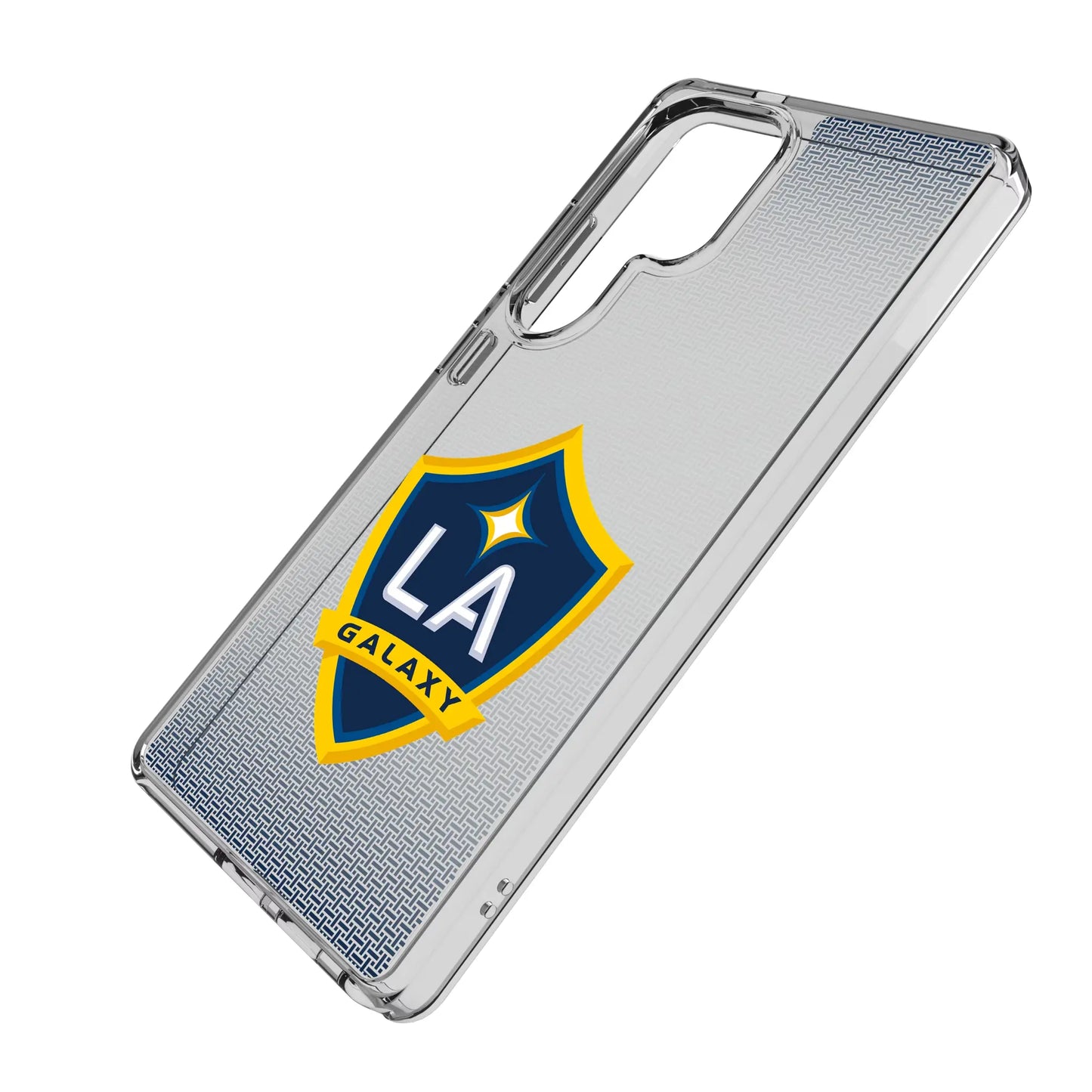LA Galaxy Linen Clear Phone Case for Samsung Galaxy