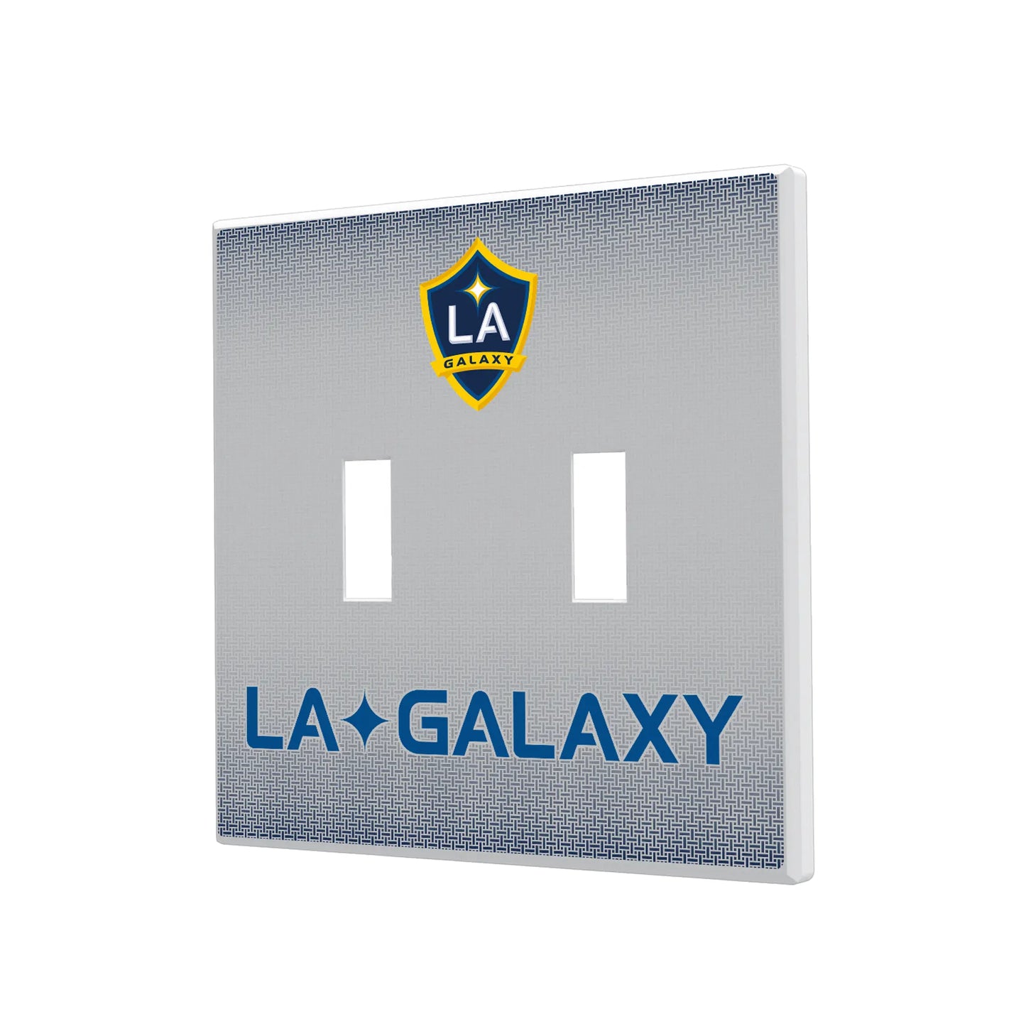 LA Galaxy Linen Hidden-Screw Light Switch Plate