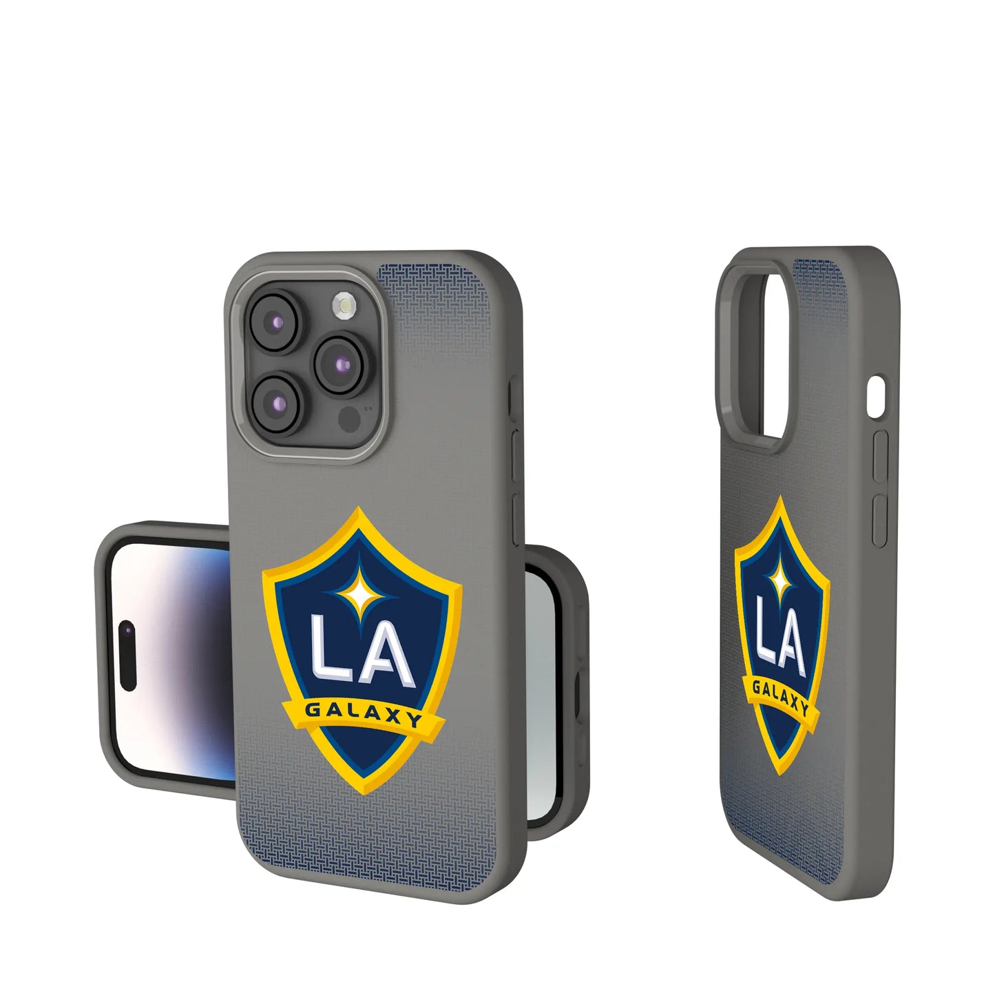 LA Galaxy Linen Soft Touch Phone Case for Apple iPhone