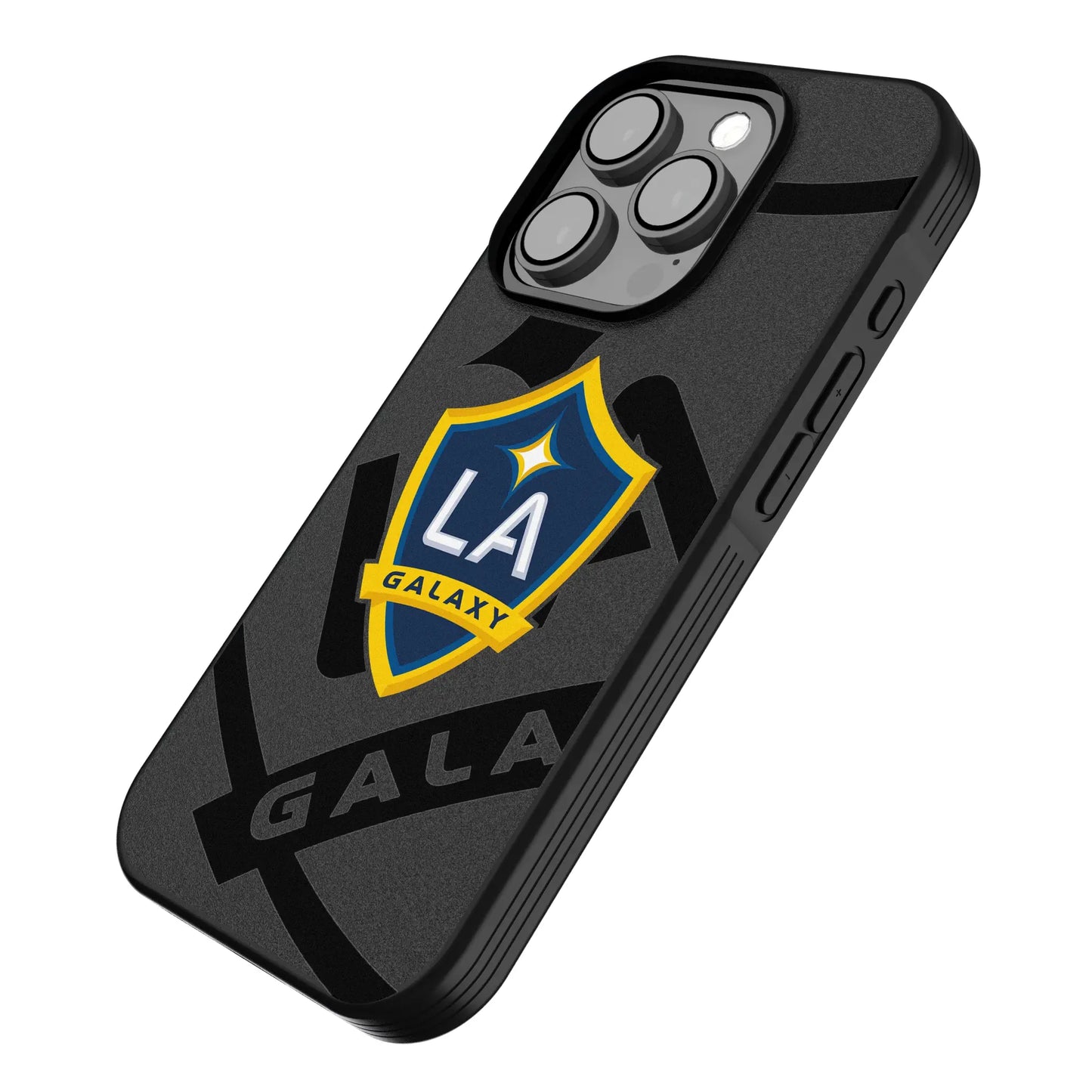 LA Galaxy Monocolor Tilt Bump Phone Case for Apple iPhone