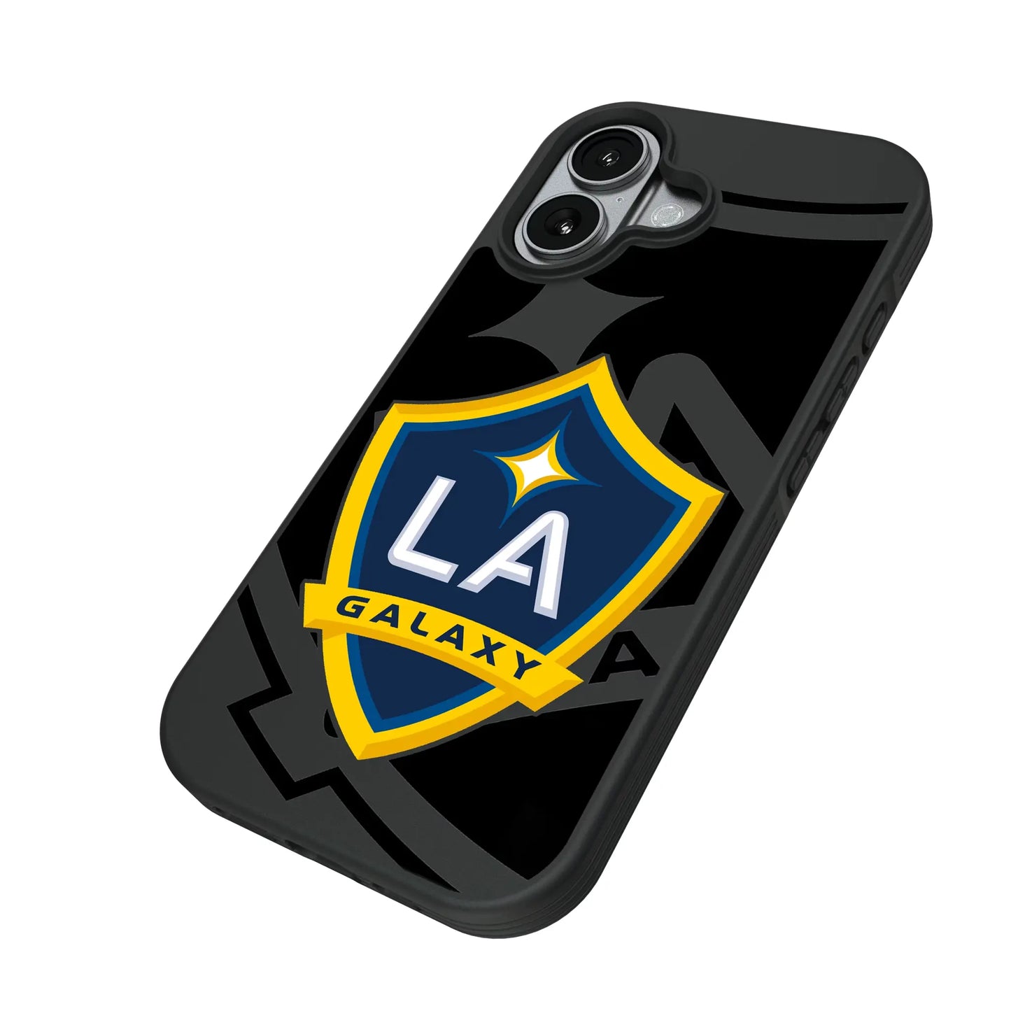 LA Galaxy Monocolor Tilt Bump Phone Case for Apple iPhone