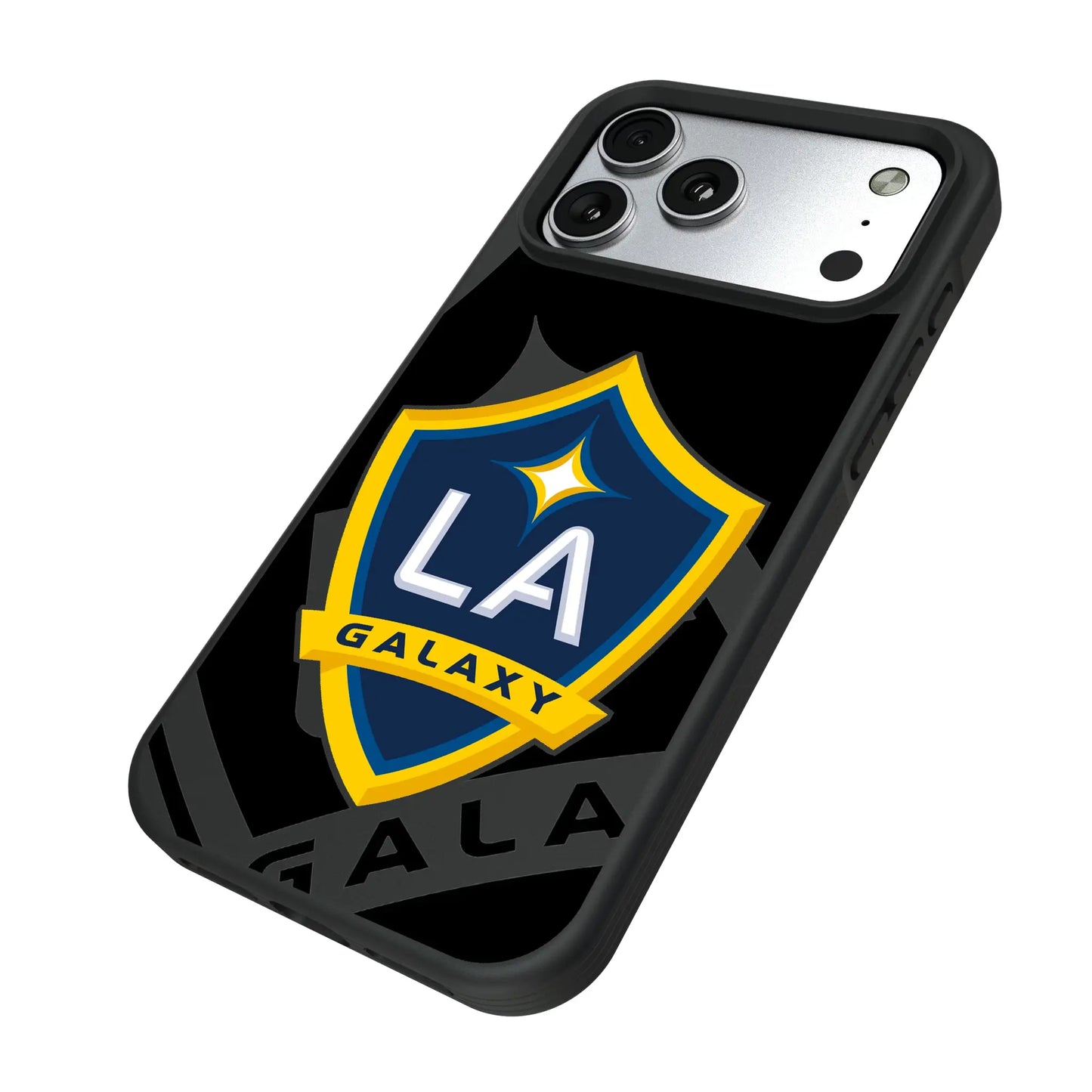LA Galaxy Monocolor Tilt Bump Phone Case for Apple iPhone