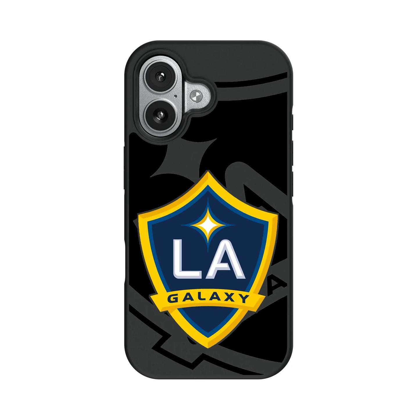LA Galaxy Monocolor Tilt Bump Phone Case for Apple iPhone