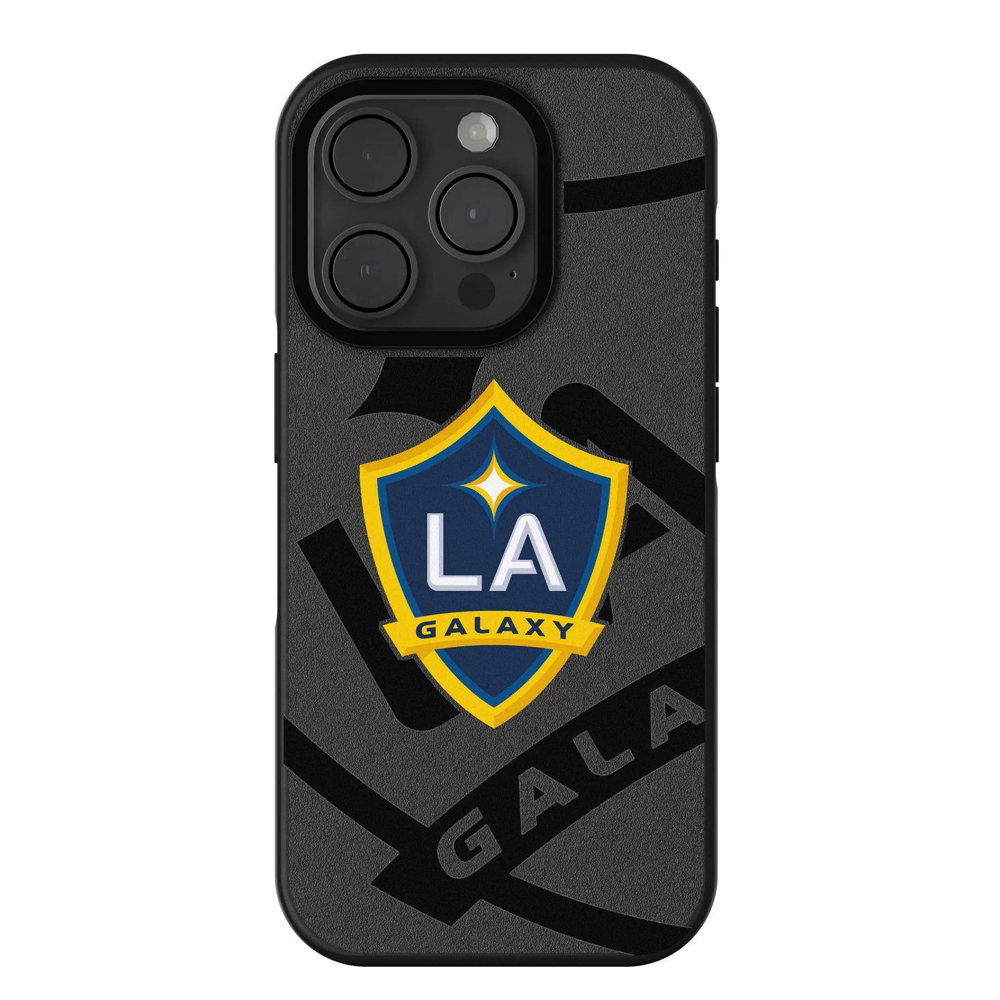 LA Galaxy Monocolor Tilt Bump Phone Case for Apple iPhone