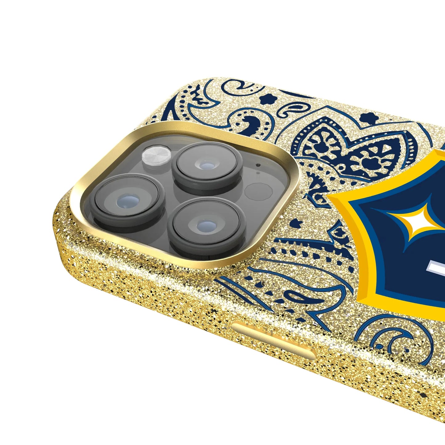 LA Galaxy Paisley Bling Phone Case for Apple iPhone