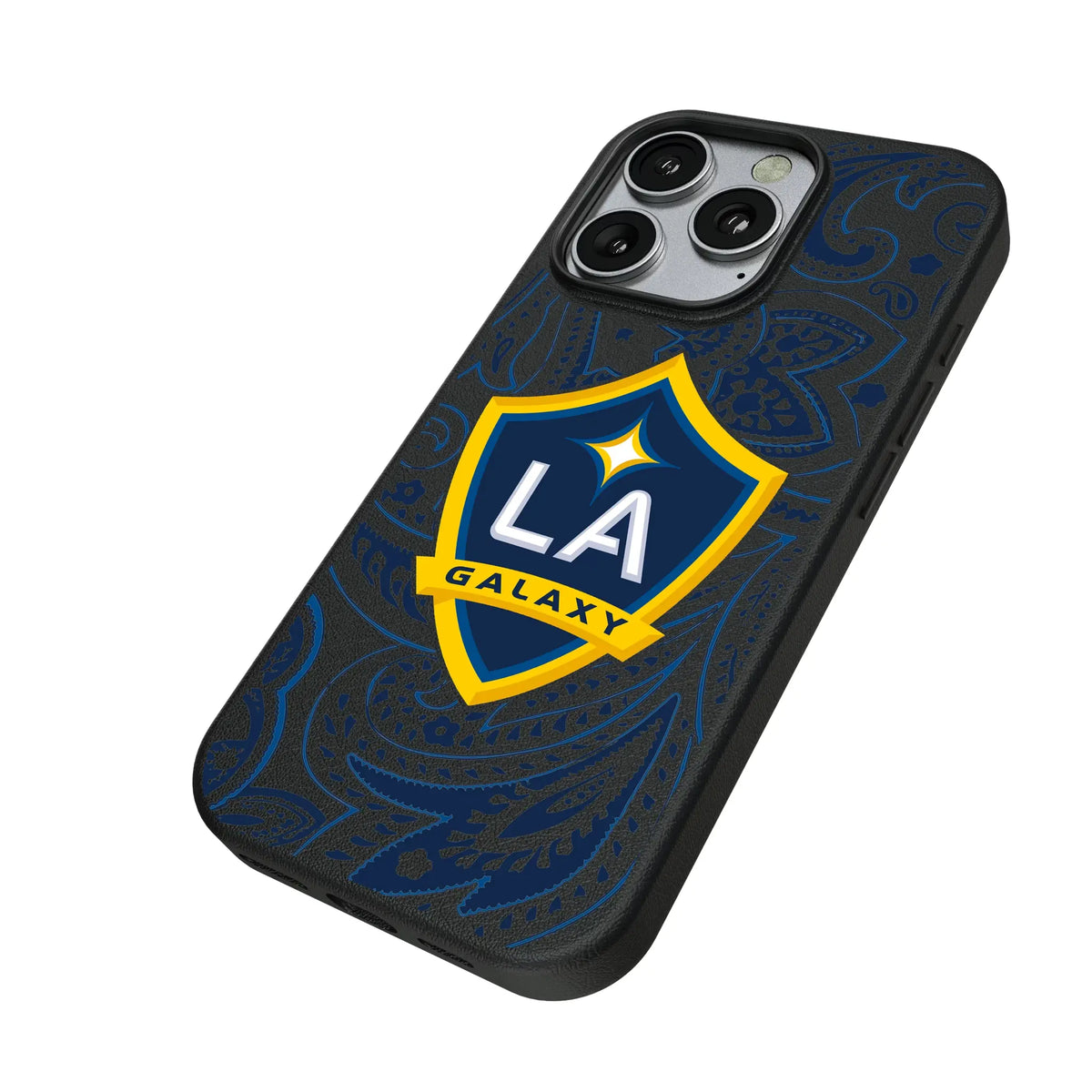 LA Galaxy Paisley MagSafe Compatible Phone Case for Apple iPhone