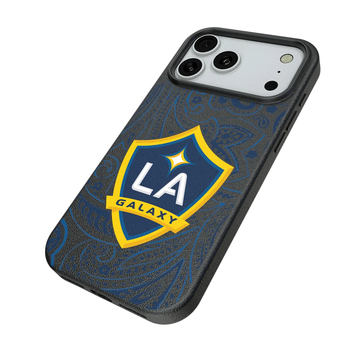 LA Galaxy Paisley MagSafe Compatible Phone Case for Apple iPhone