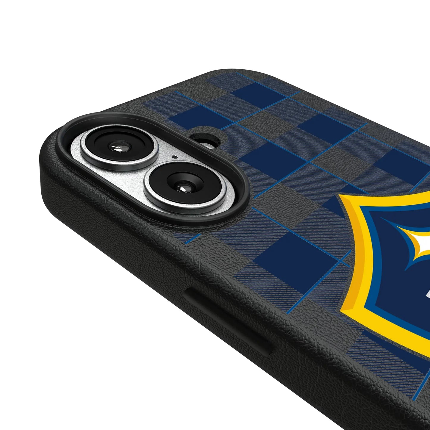 LA Galaxy Plaid MagSafe Compatible Phone Case for Apple iPhone