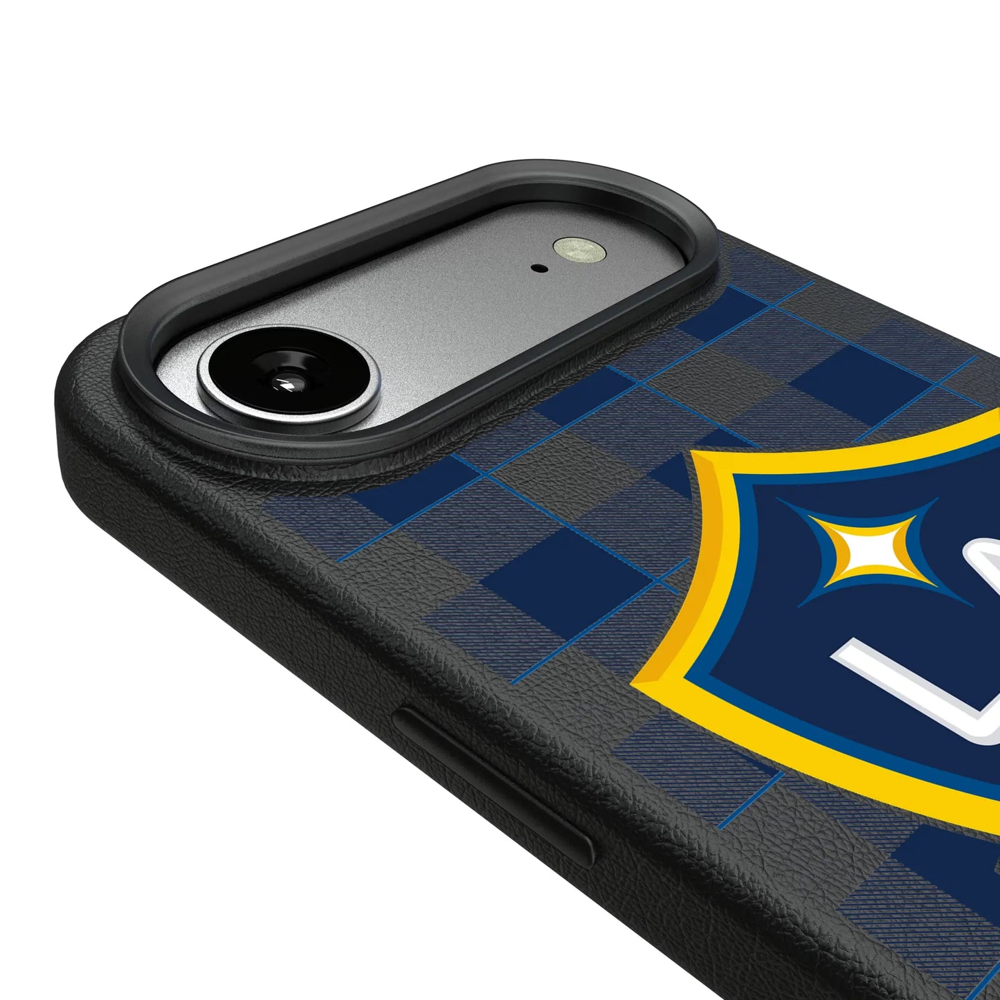 LA Galaxy Plaid MagSafe Compatible Phone Case for Apple iPhone