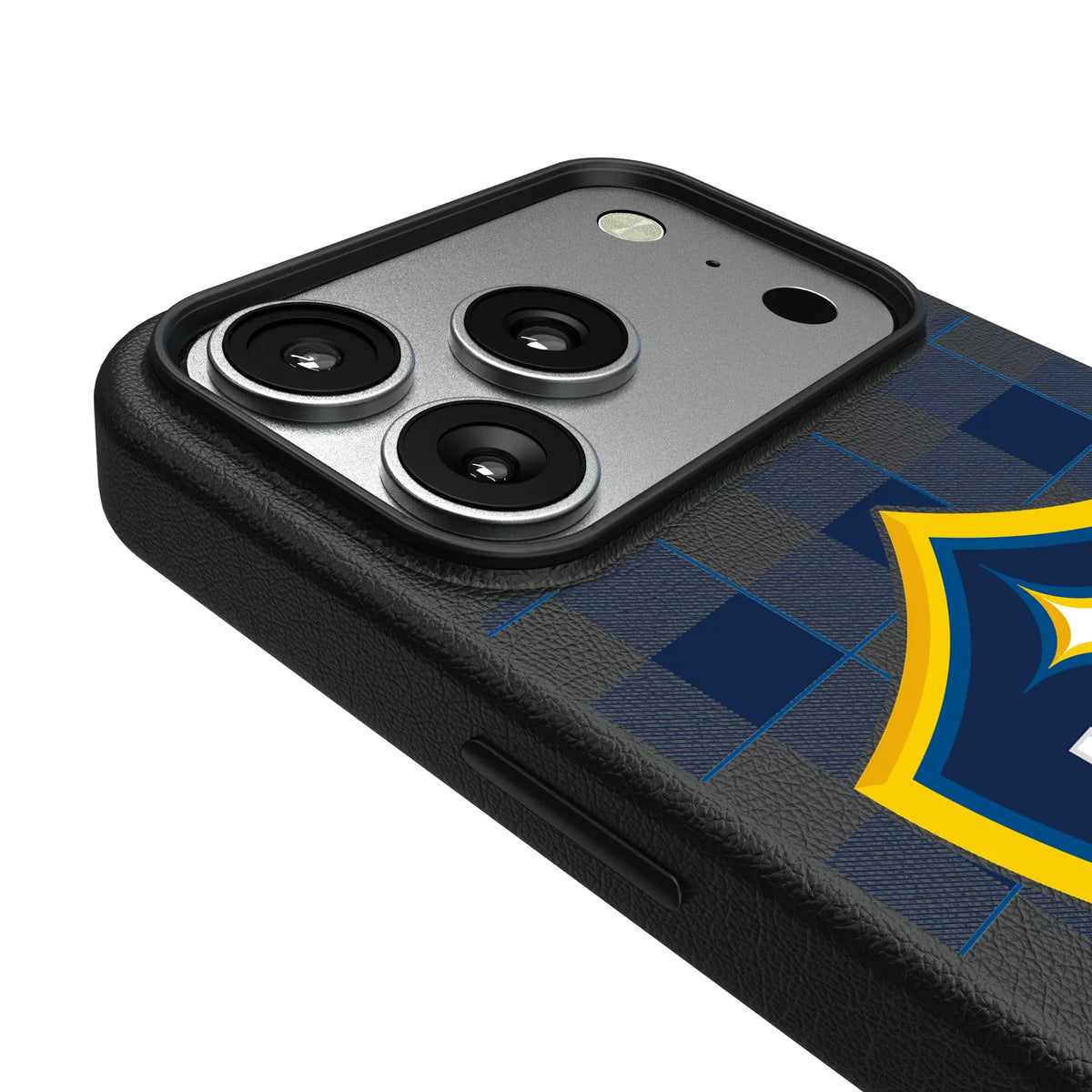 LA Galaxy Plaid MagSafe Compatible Phone Case for Apple iPhone