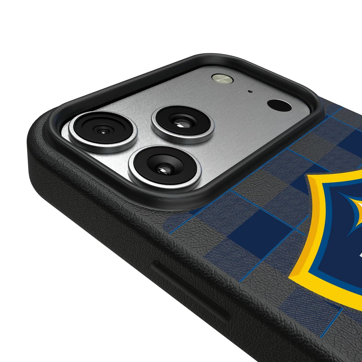 LA Galaxy Plaid MagSafe Compatible Phone Case for Apple iPhone