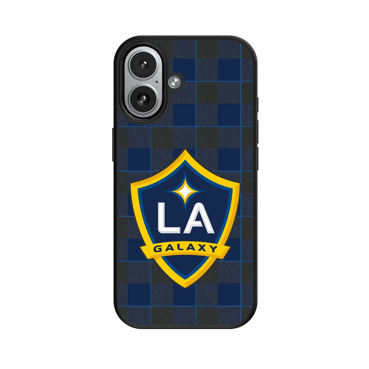 LA Galaxy Plaid MagSafe Compatible Phone Case for Apple iPhone