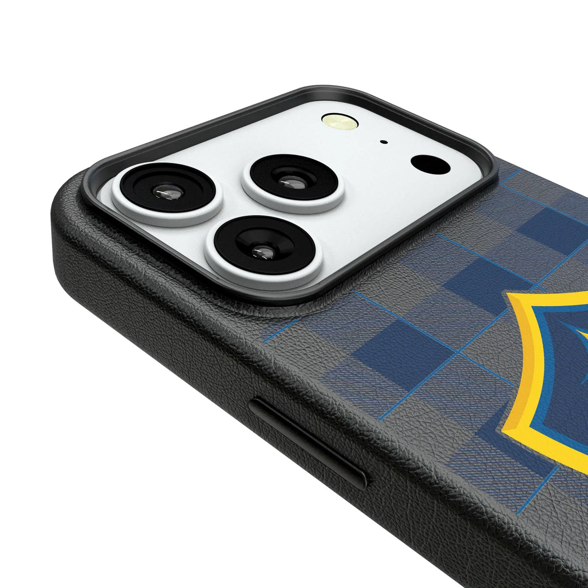 LA Galaxy Plaid MagSafe Compatible Phone Case for Apple iPhone
