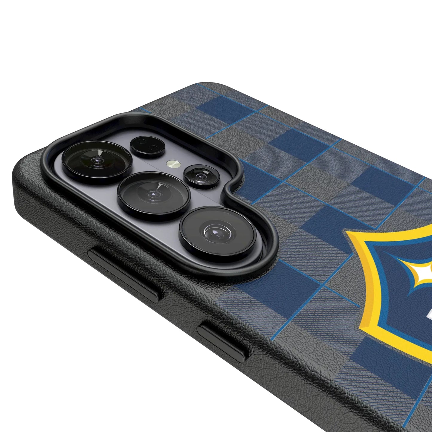 LA Galaxy Plaid MagSafe Compatible Phone Case for Samsung Galaxy