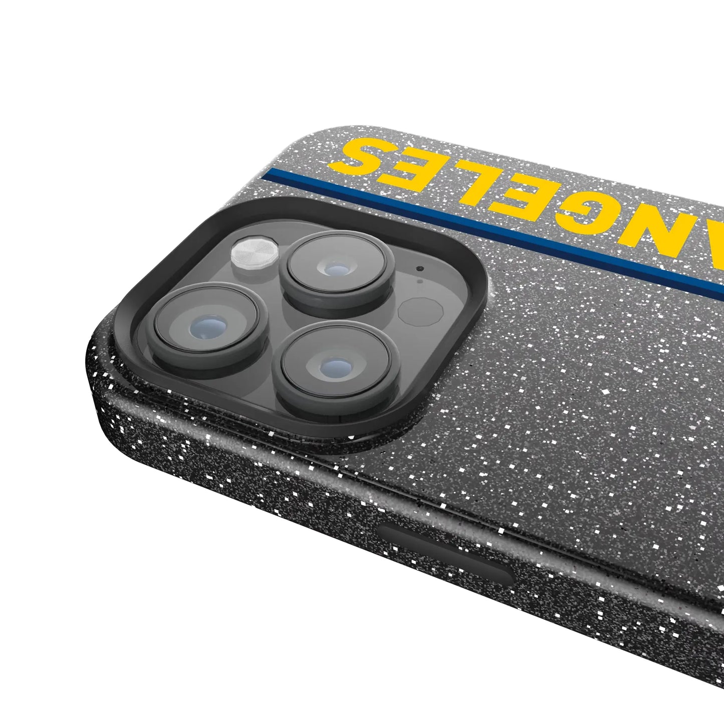 LA Galaxy Sidebar Black Bling Phone Case for Apple iPhone