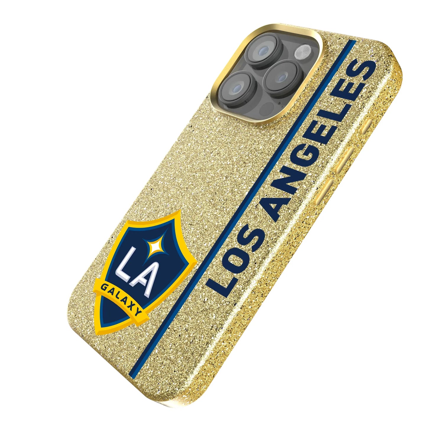 LA Galaxy Sidebar Bling Phone Case for Apple iPhone