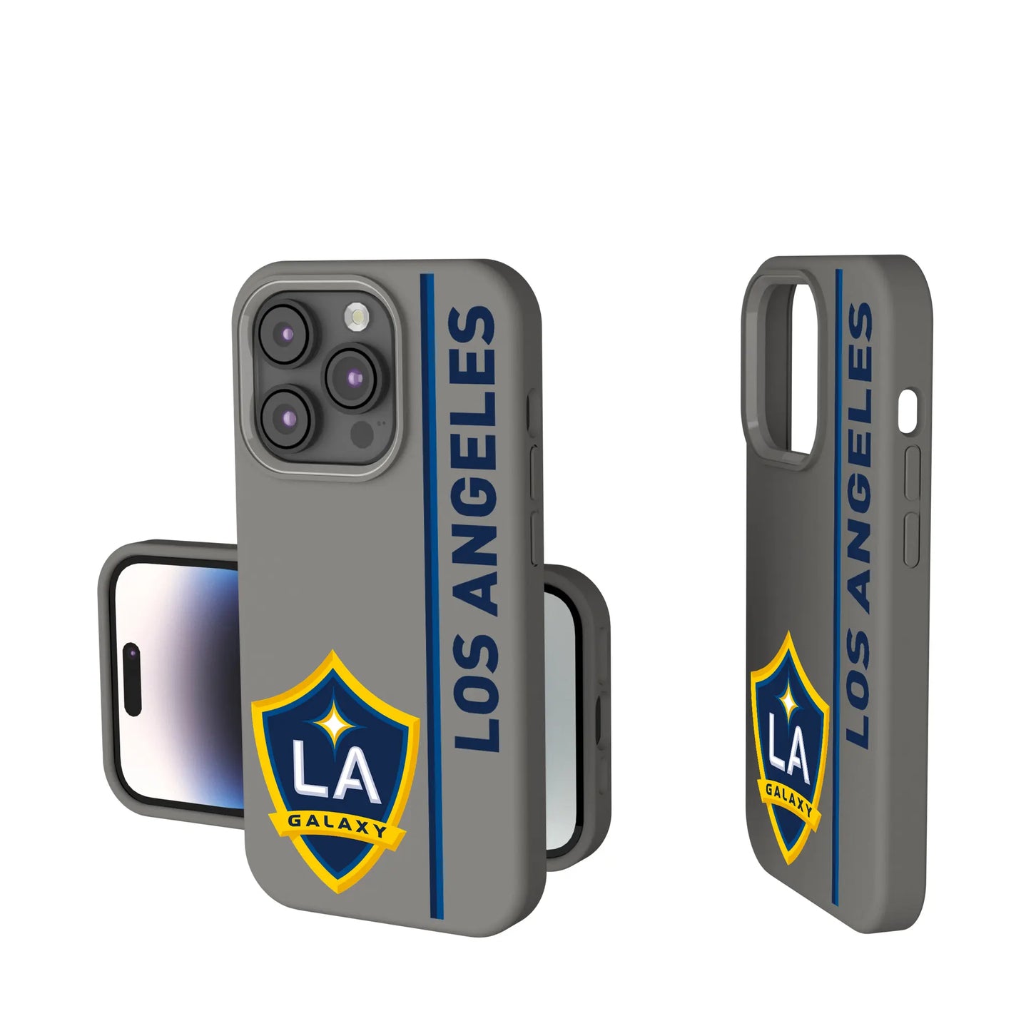LA Galaxy Sidebar Soft Touch Phone Case for Apple iPhone
