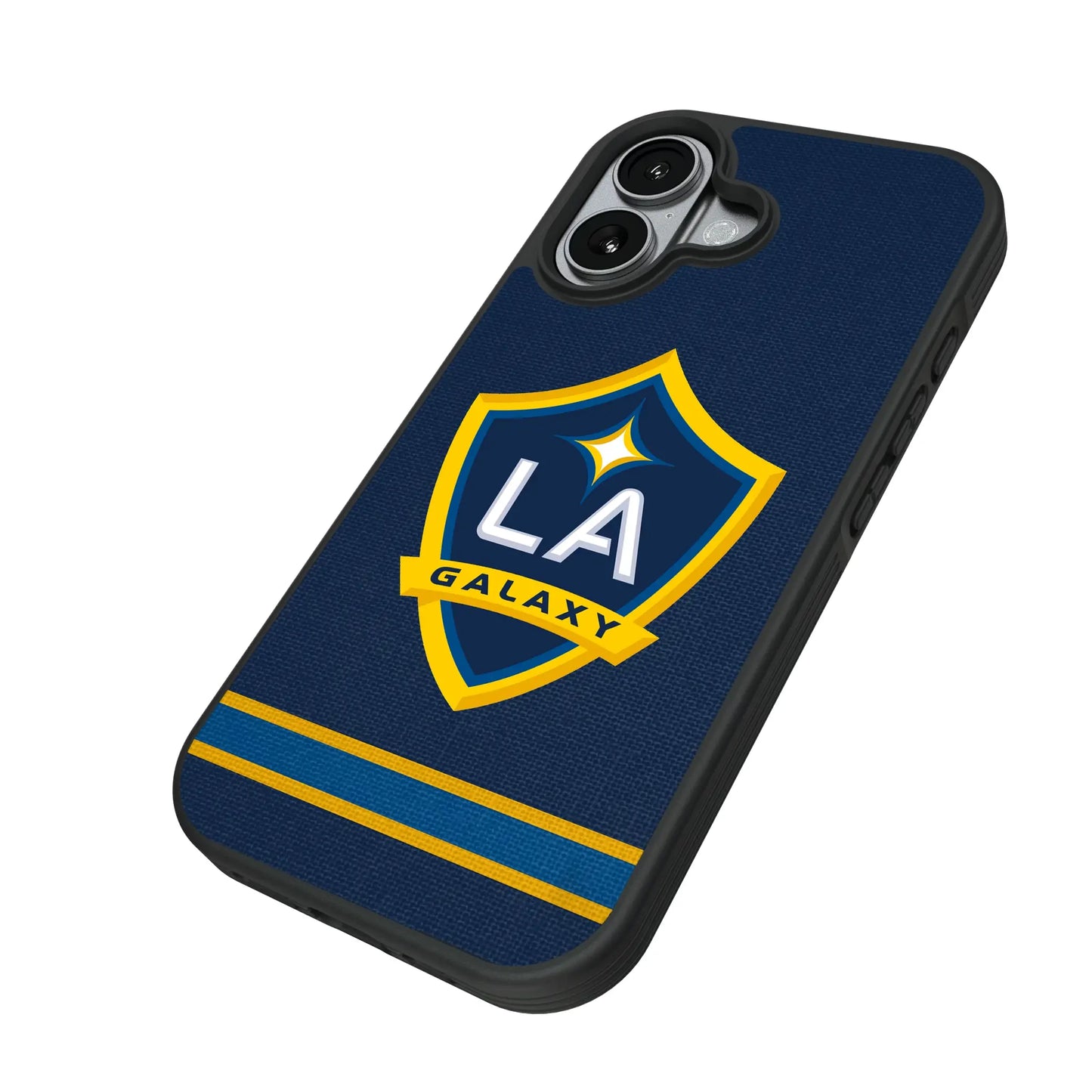 LA Galaxy Stripe Bump Phone Case for Apple iPhone