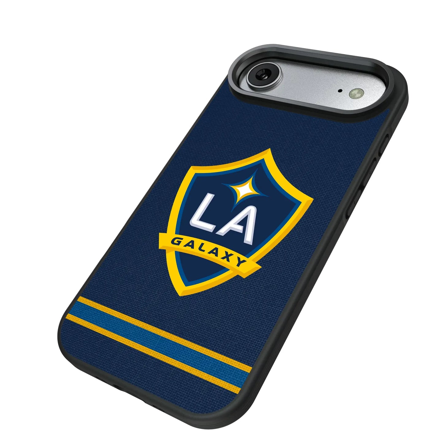LA Galaxy Stripe Bump Phone Case for Apple iPhone