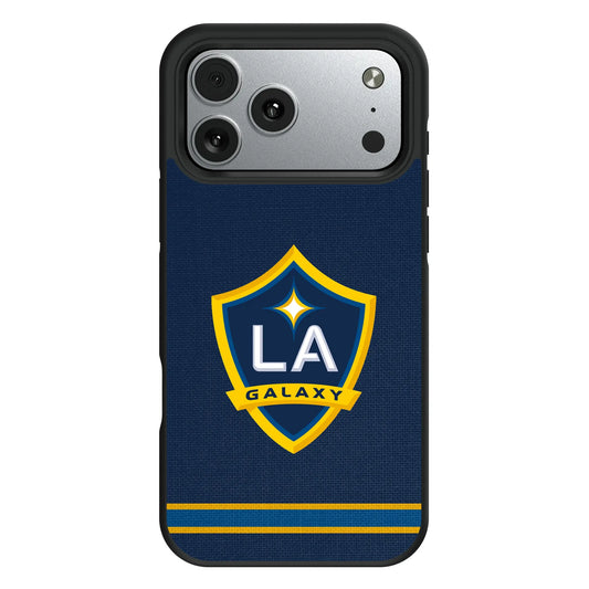 LA Galaxy Stripe Bump Phone Case for Apple iPhone