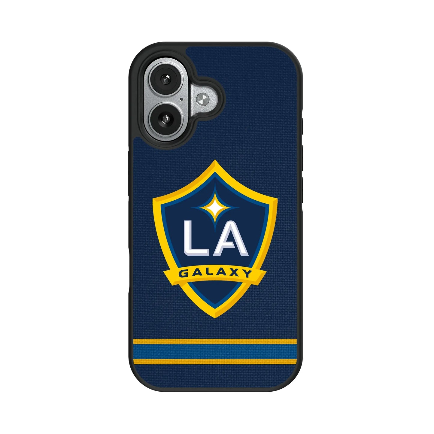 LA Galaxy Stripe Bump Phone Case for Apple iPhone