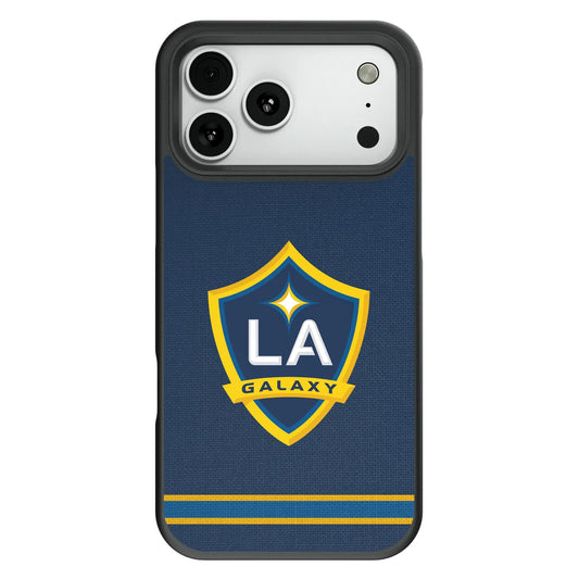 LA Galaxy Stripe Bump Phone Case for Apple iPhone