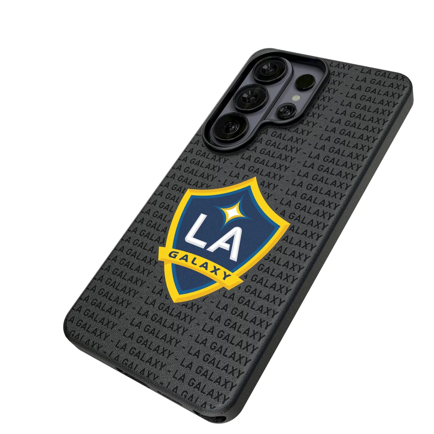 LA Galaxy Text Backdrop MagSafe Compatible Phone Case for Samsung Galaxy