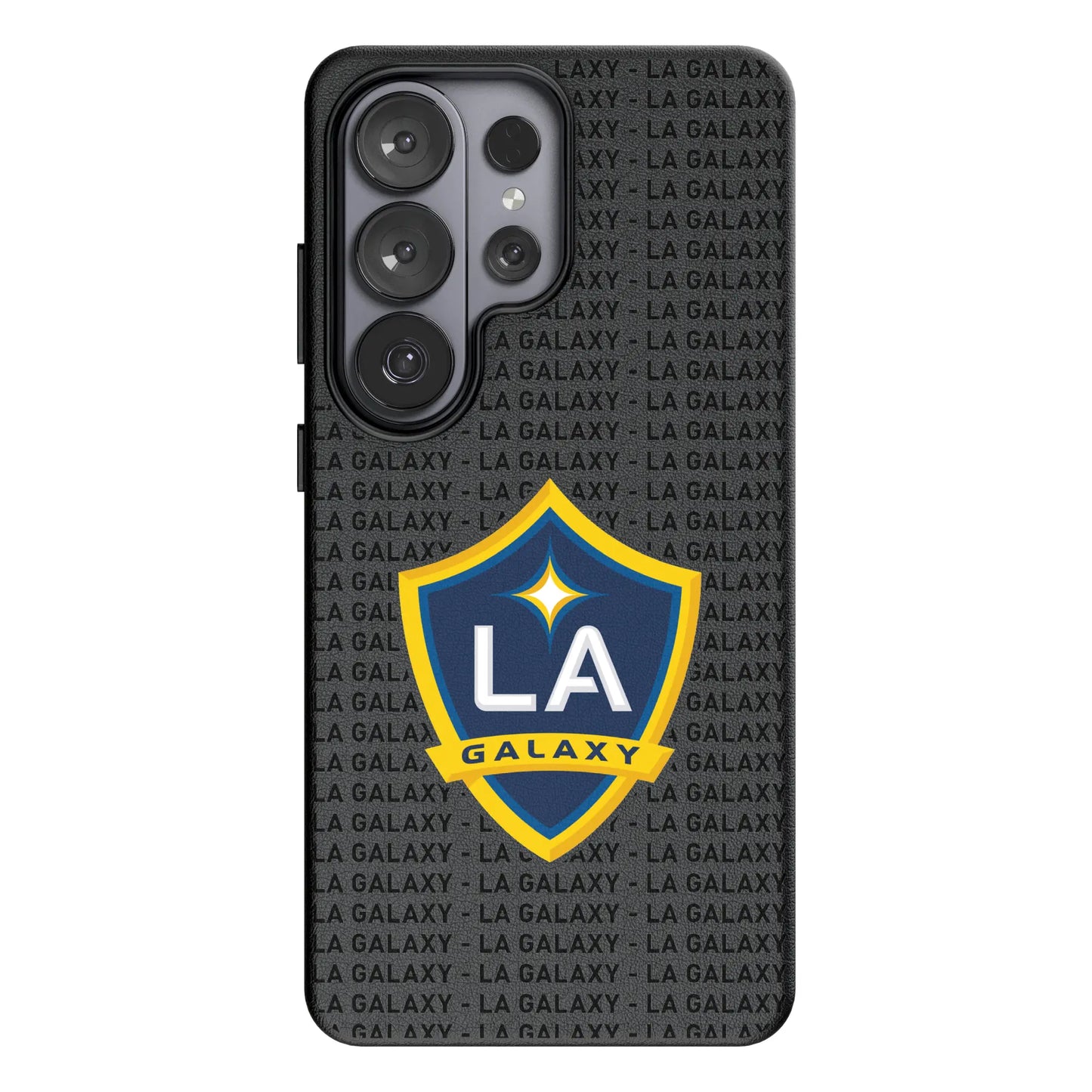LA Galaxy Text Backdrop MagSafe Compatible Phone Case for Samsung Galaxy