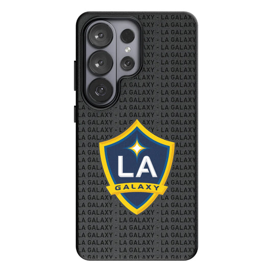 LA Galaxy Text Backdrop MagSafe Compatible Phone Case for Samsung Galaxy